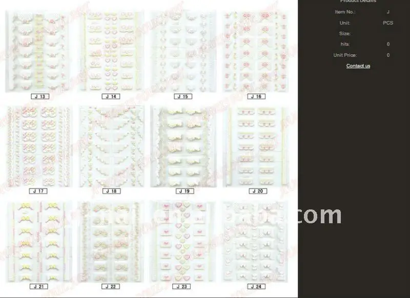 
Zara colored nail art sticker/ nail sticker ( Zara Brand )/french nail sticker 