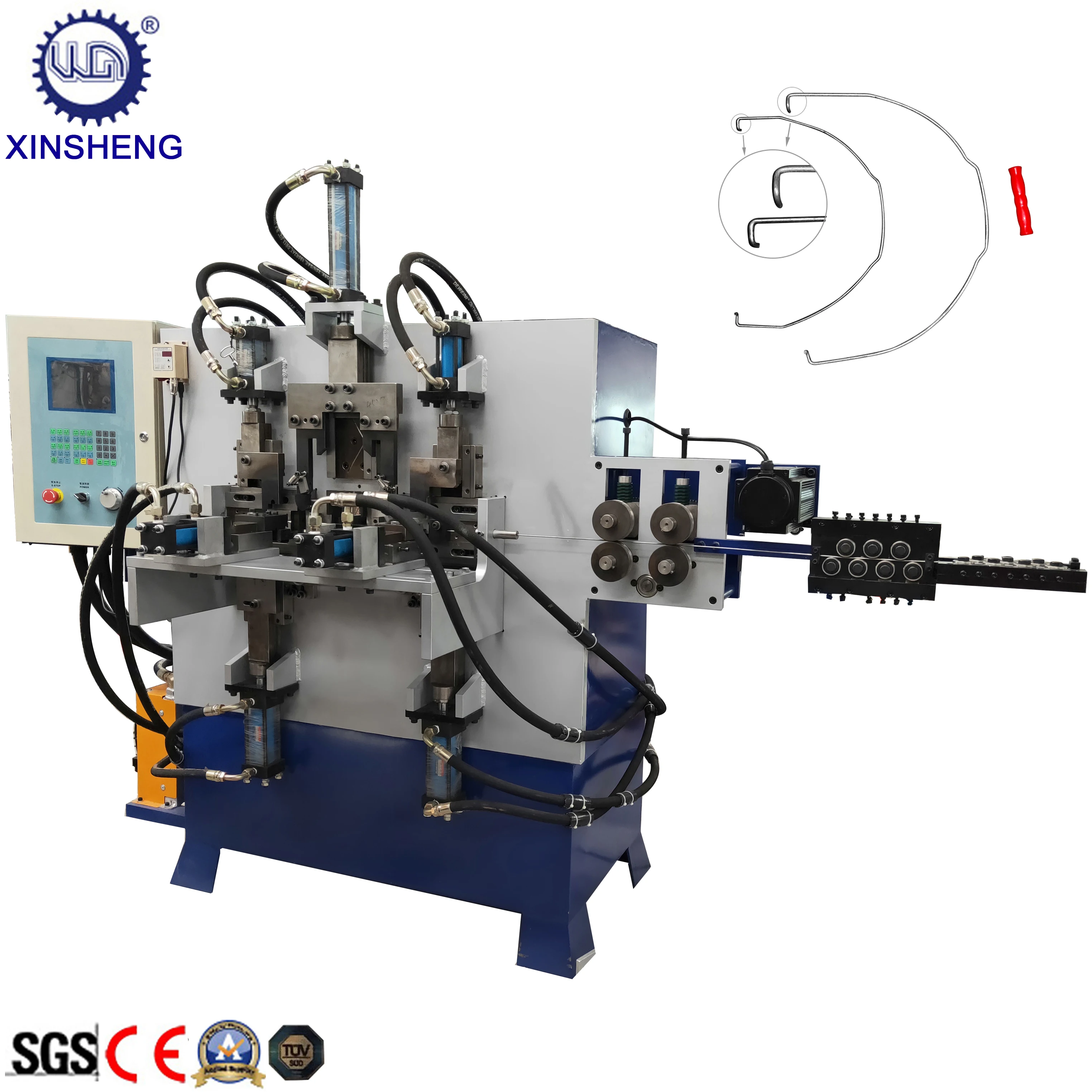 High Quality Hydraulic Wire Plastic Paint Bucket Handles Making Machine