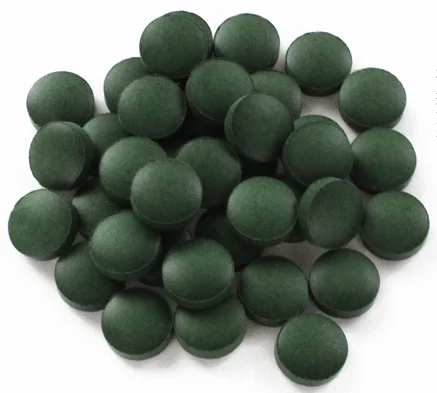 Спирулина в таблетках с сертификатом GMP, 250 мг