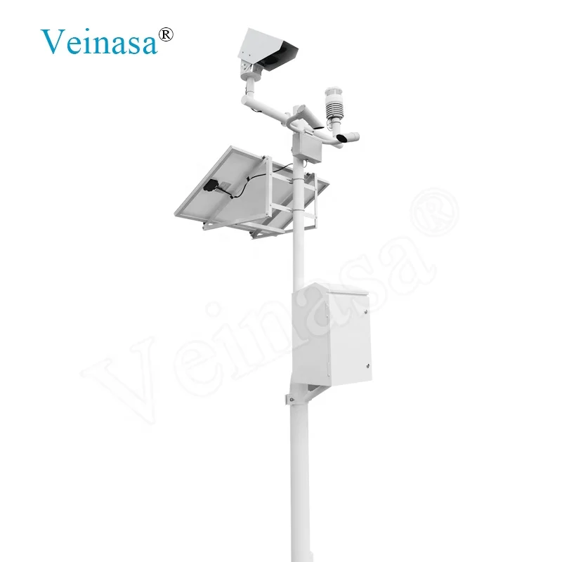 RAWS008 Ultrasonic Sensor High Visibility Measure Automatic Weather Station In Highway