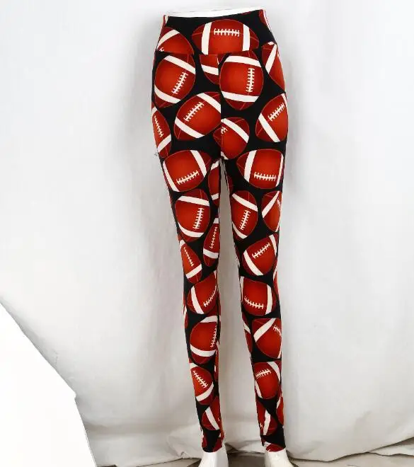 
High quality high waisted workout plus size custom sublimation print leggings for women 