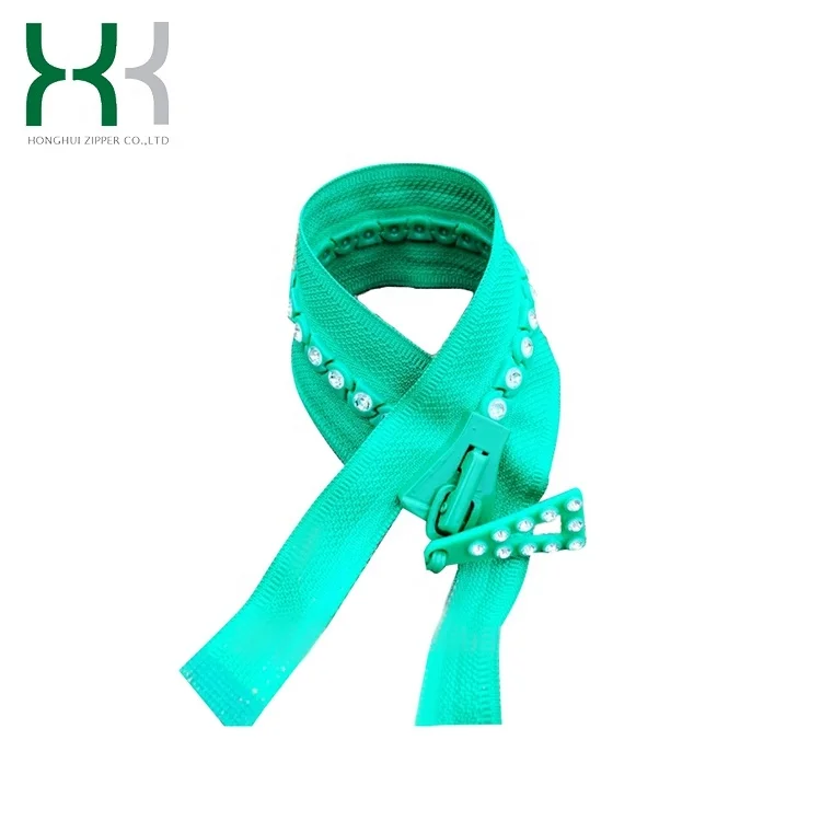 Разнообразные размеры и цвета со стразами пластиковые молнии Пластиковые Упаковочные пакеты замок молния оптовая продажа