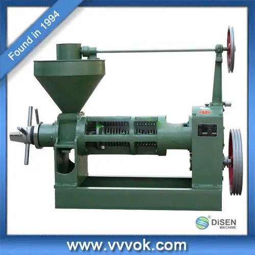 Small Carbon Steel Automatic soybean olive oil processing Screw Press Machine For Sale
