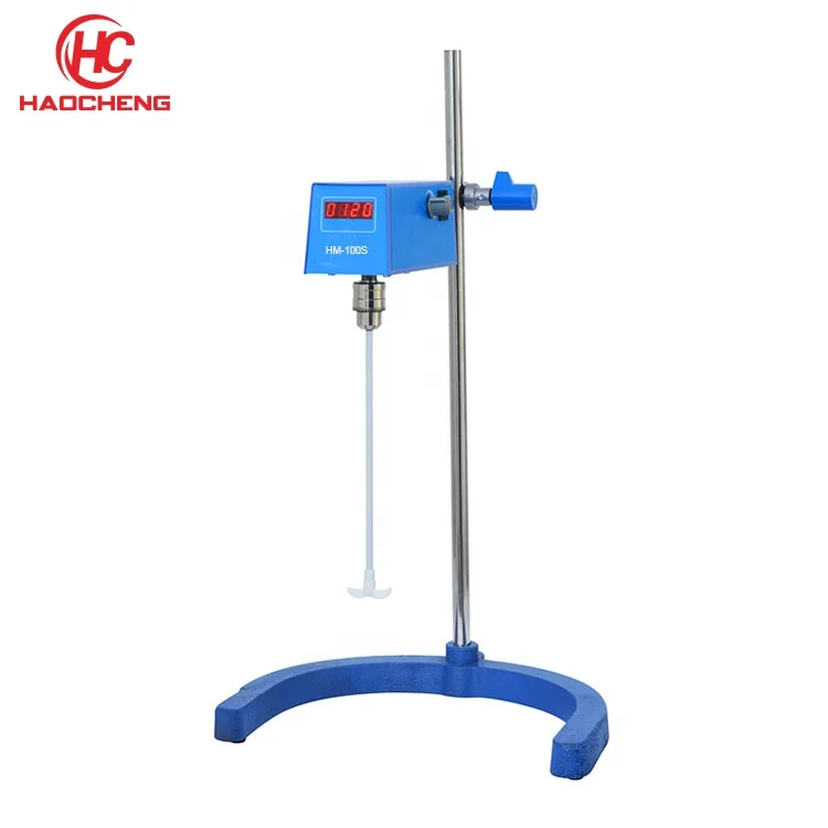 High Quality LED Mixing Electric 100L 150L Laboratory Overhead Stirrer