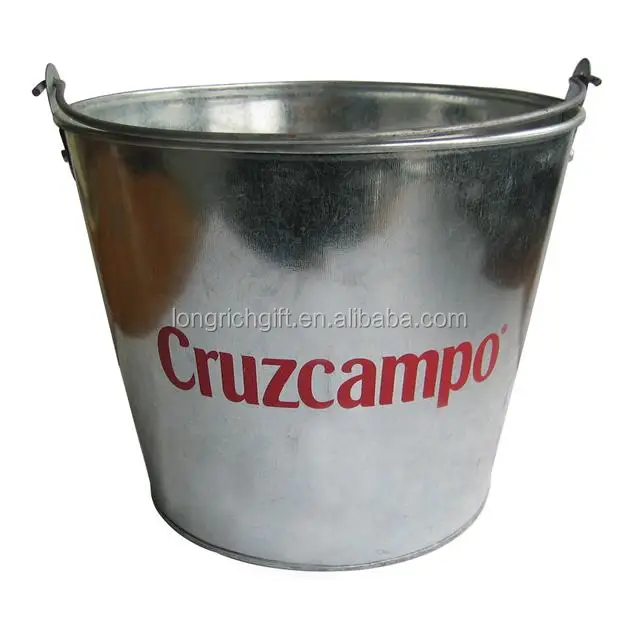 CRUZCAMPO Factory Price Custom Tin Ice Bucket Wholesale factory audit
