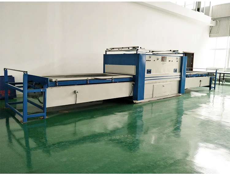 Деревообрабатывающее оборудование, автоматическая машина для вакуумного прессования ПВХ мембраны