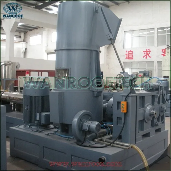Plastic Film Waving Bag Water Ring Granulating Machine