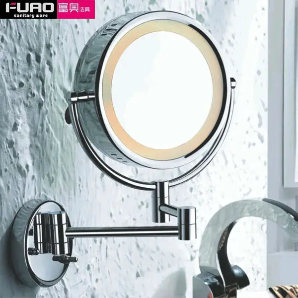 FUAO Modern LED Bathroom Mirror with Light