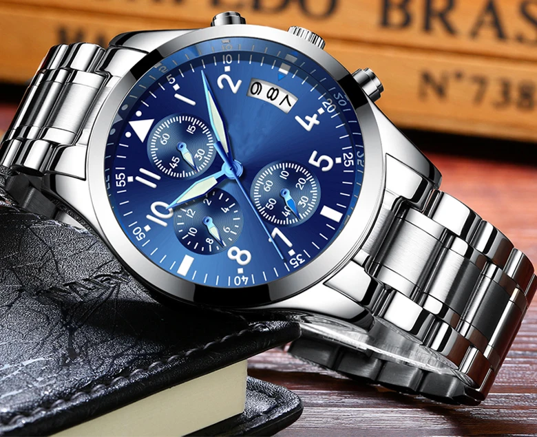 Часы люксовый бренд двойной бабочка смотреть пряжка прохладный часы мужчины бизнес на продажу