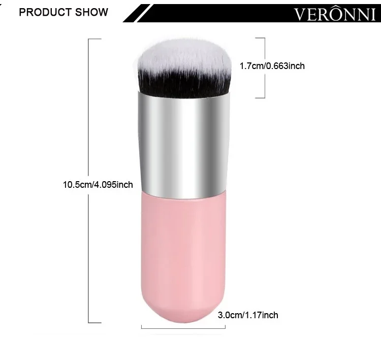 Loose Powder Makeup Brush 6 Color Single Beauty Tools BB Cream Blusher Foundation Makeup  Brush