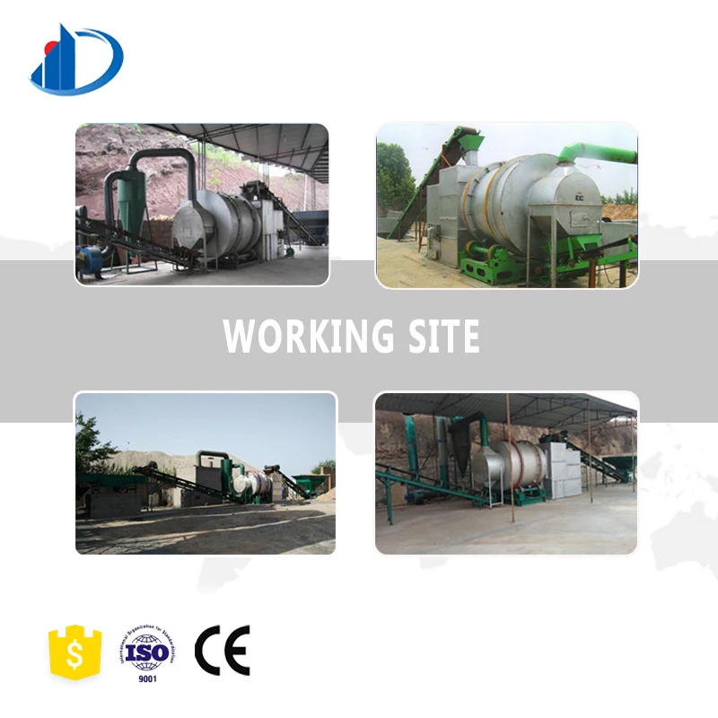 Промышленная вращающаяся маленькая сушилка для песка