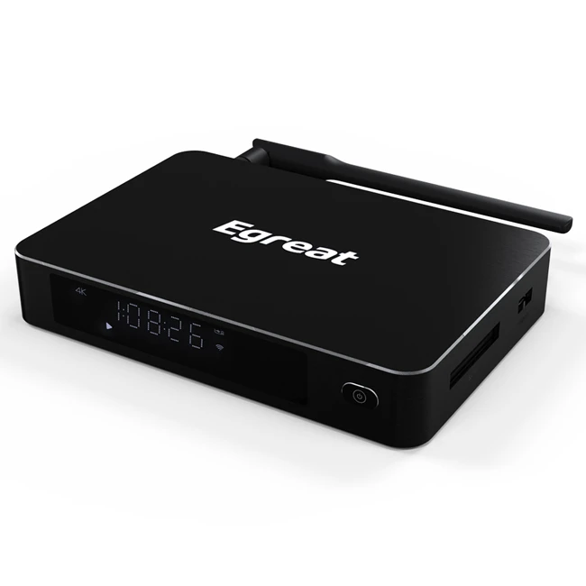 Android full uhd 4K android tv box with HRD10 and blu-ray navigation menu