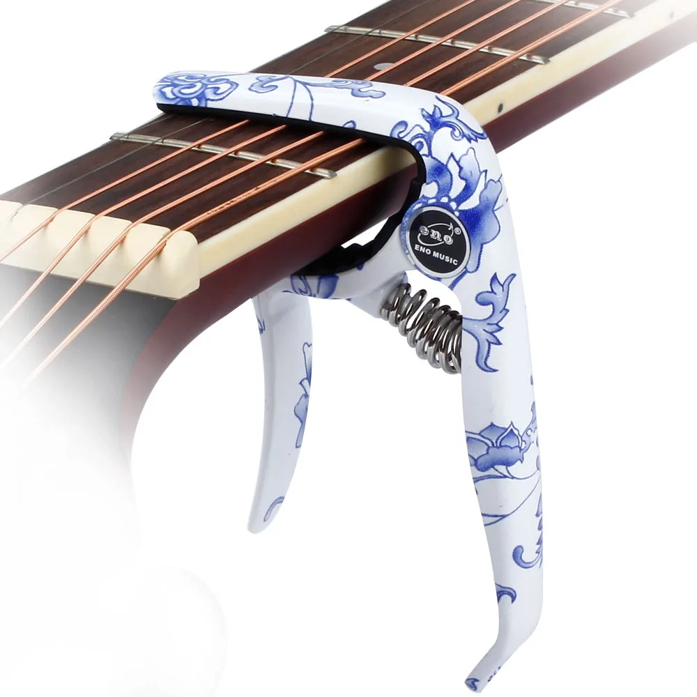 
 Гитарные акустические электрические гитары из цинкового сплава в китайском стиле с узором каподастр  