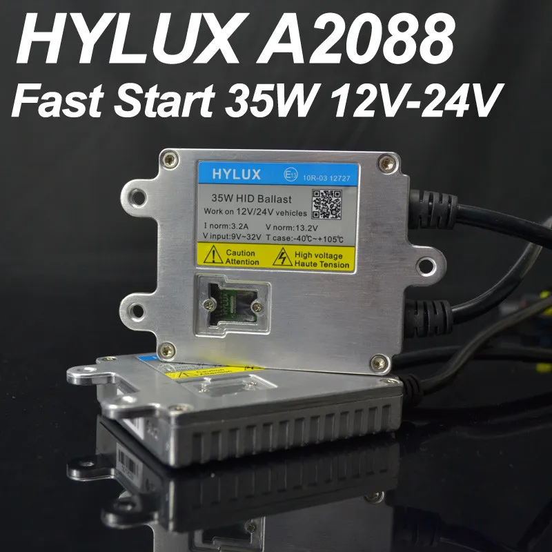 Original Hylux Hyluxtek A2088 Fast Bright/Fast Start HID Ballast 12V 24V 35W AC Guarantee 3 Years