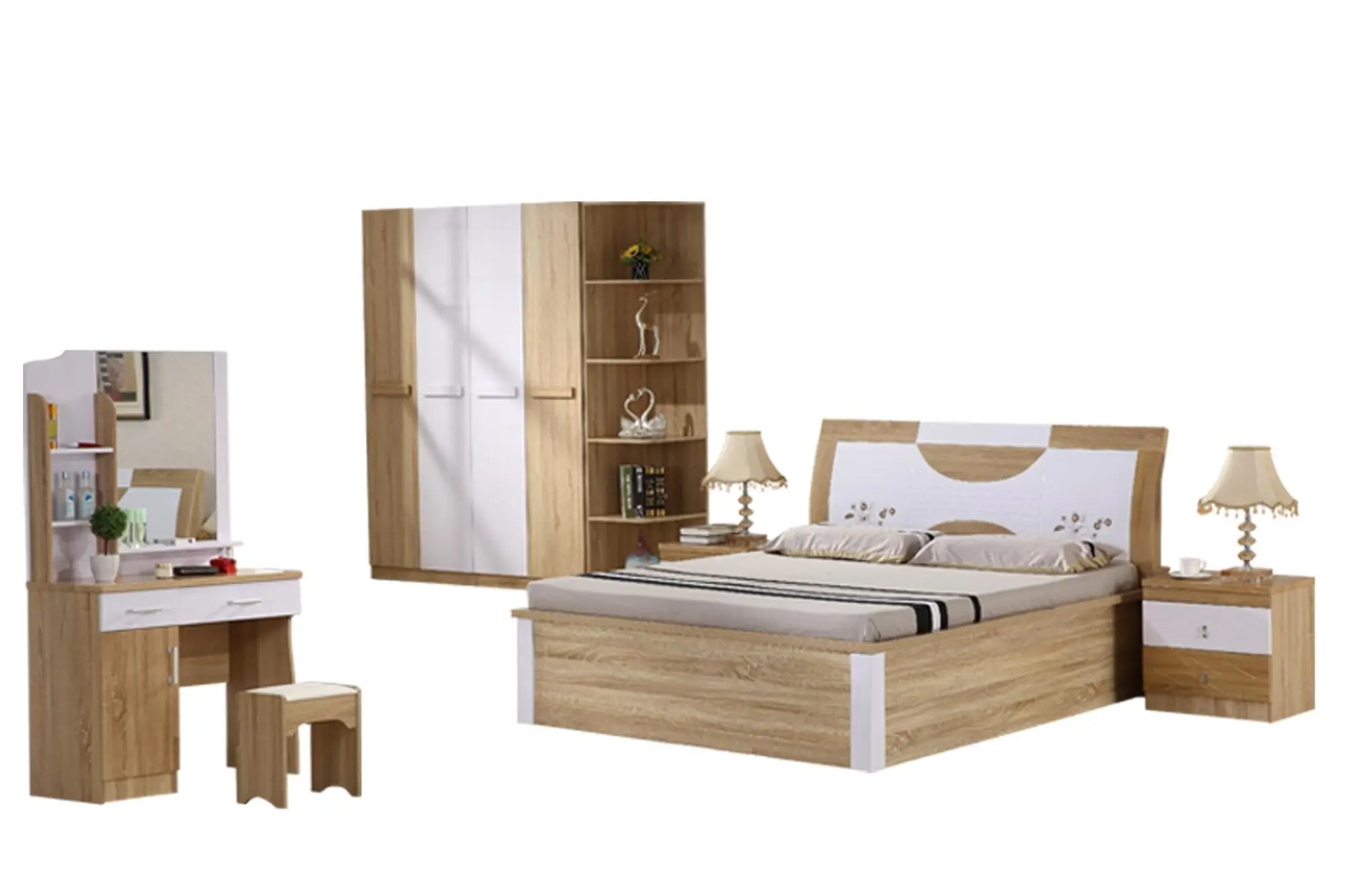 bedroom furniture simple design wardrobe queen bedroom set