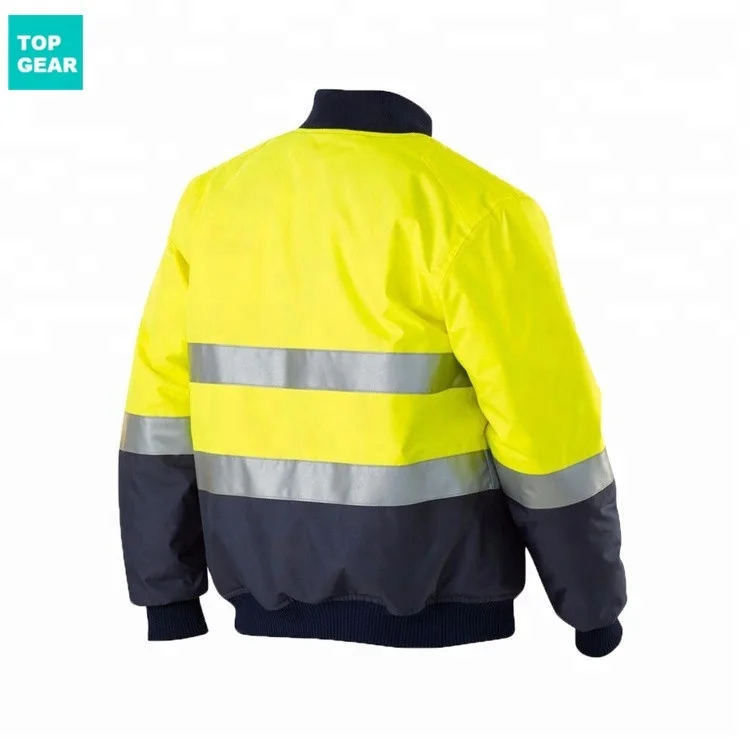 High quality oxford bomber jacket without hood for men