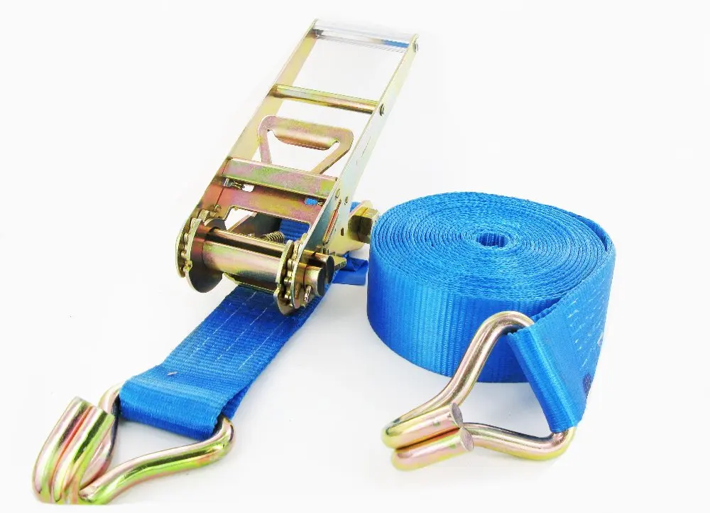 High quality webbing slings cargo straps polyester tensioner with e-track