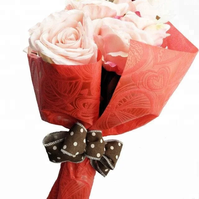 Heart pattern non woven