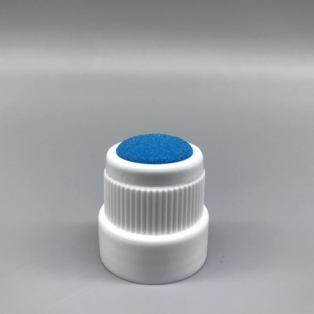 
Medical HDPE 2oz plastic 60ml cleaning glass bottle with sponge applicator 