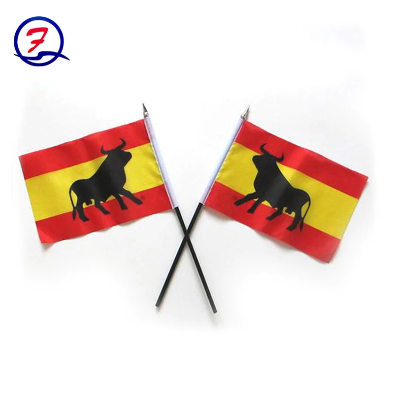 2016 евро 24 странах 14*21 см полиэстер рука Развевающийся Флаг