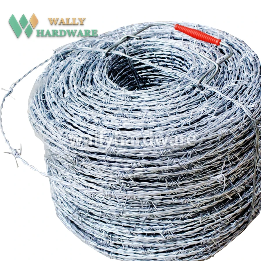 
Triple twist /Three strand hot dipped galvanized steel barbed wire 