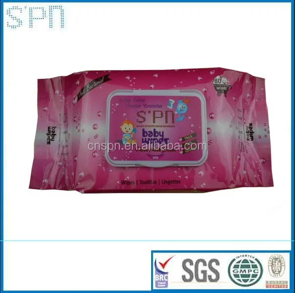 
cheap natural china antibacterial organic baby wet wipes tissue 