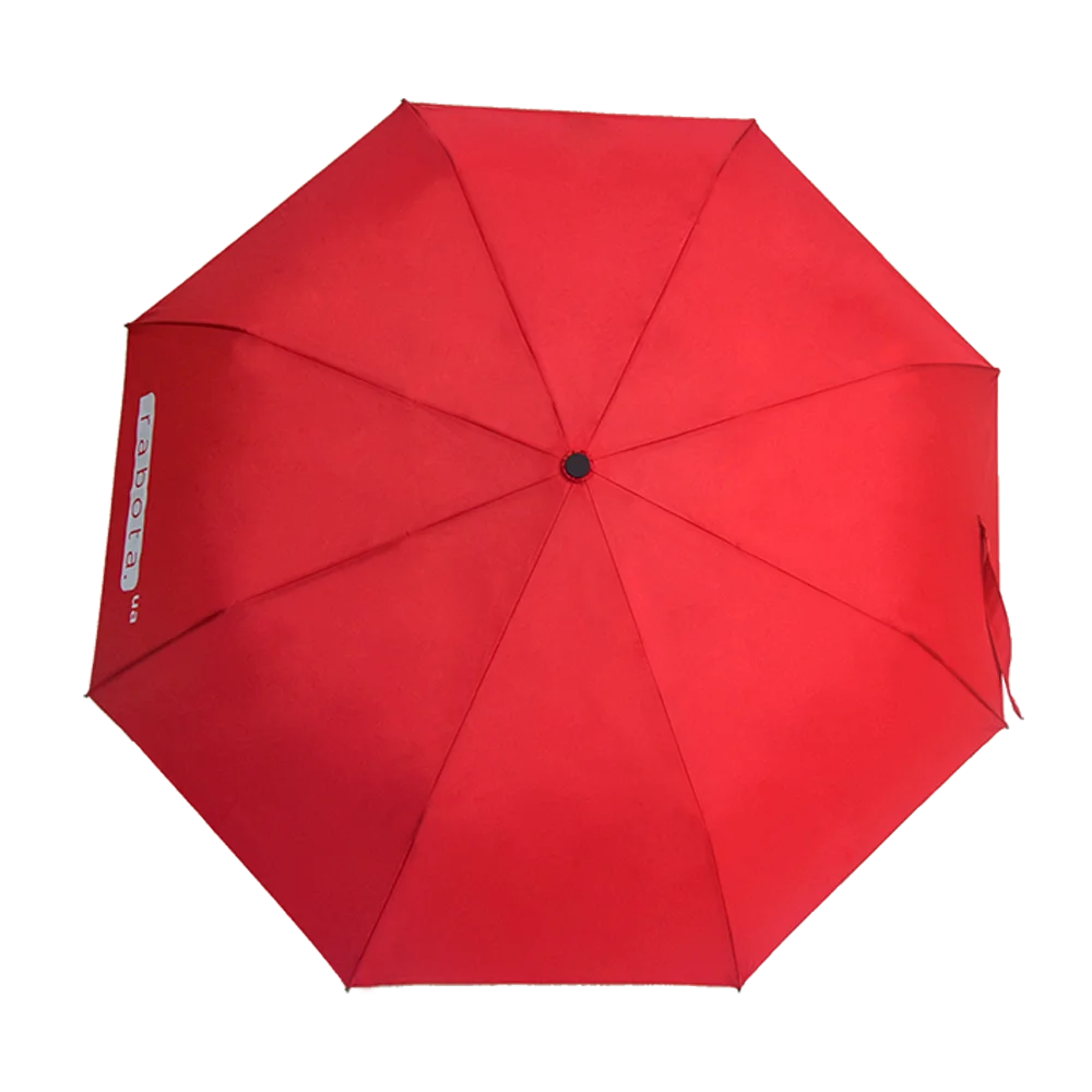 Popular Custom Top Quality parasol Sun and Rain manual umbrella 3 Folding Umbrellas With Logo Print