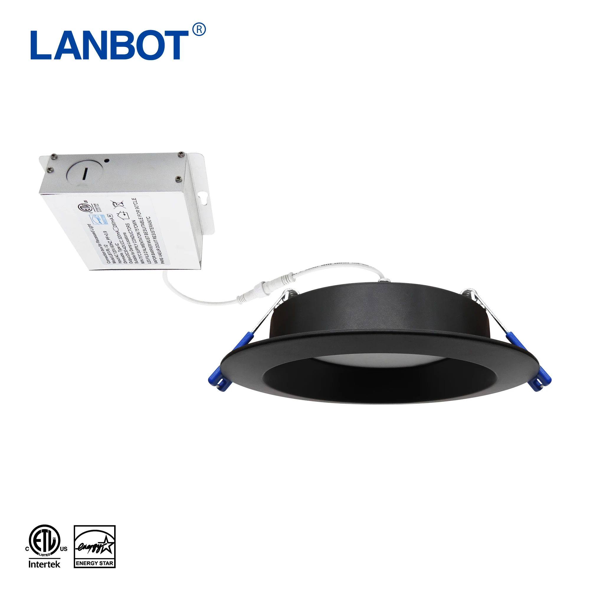  Lanbot 4 дюймовый круглый квадратный с антибликовым покрытием светодиодные светильники распределительная