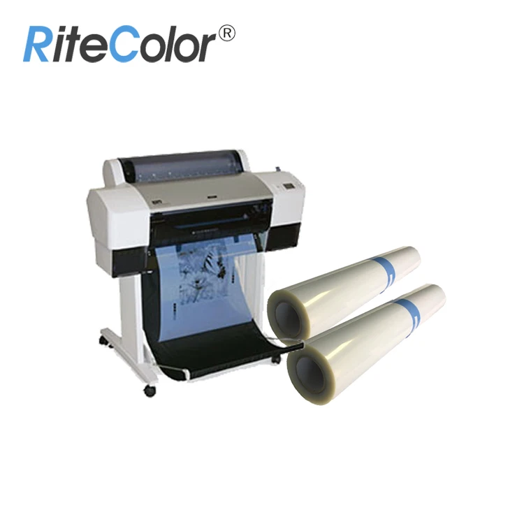 100mic Screen Printing Waterproof Milky Transparent Positive Inkjet Film for EPSON Printer