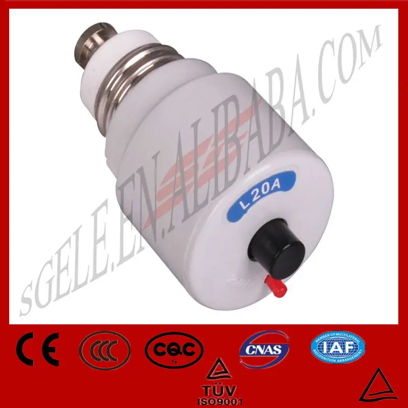 E27 screw type mini switch S101 screw mcb 25A screw mini switch S101 25A