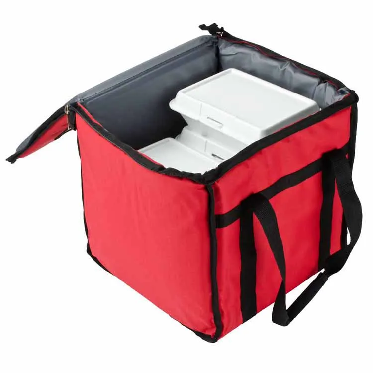 24 Hours Warm Keeping Insulated Food Delivery Thermal Cooler Bag OEM Level Insulated Aluminum Foil Lunch Box Lunch Bag 3 Days