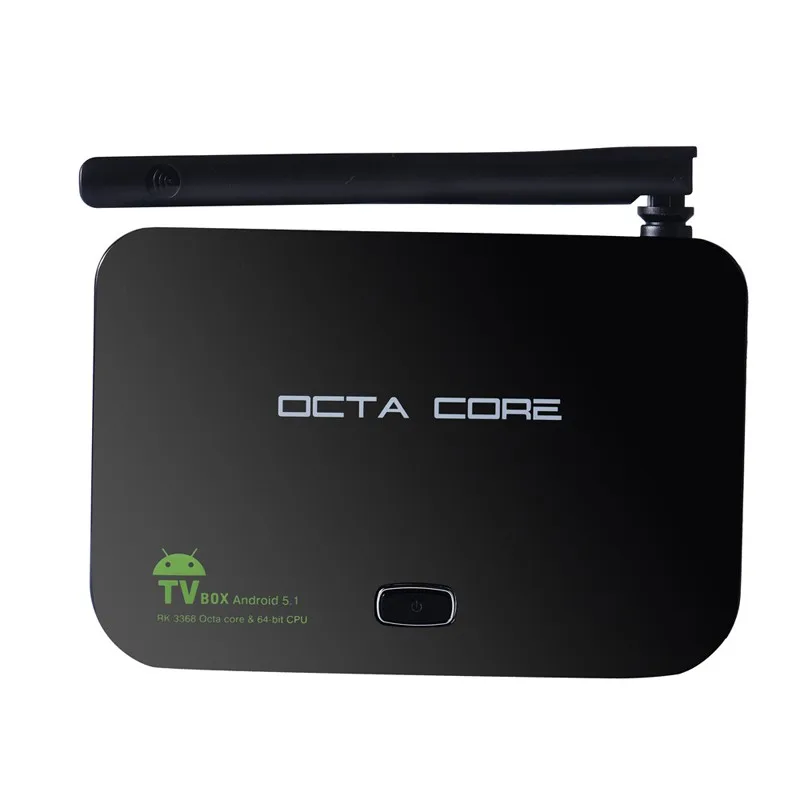 Новейший 3-D плеер Android 5.1 2+16GB Mini PC TV Box Octa Core RK3368 WIFI Kodi 4K