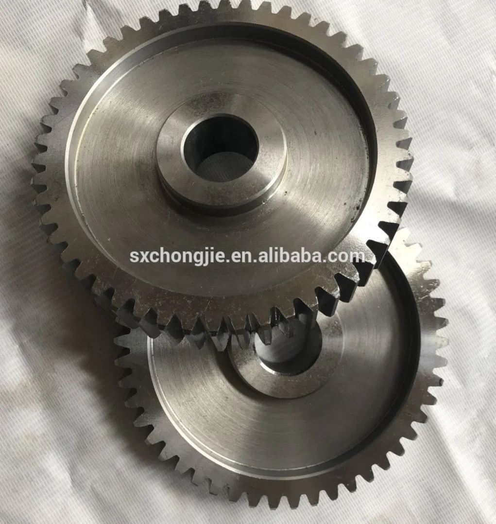 
Customized large cnc machining stainless steel big spur helical gear wheel 5M-50T 