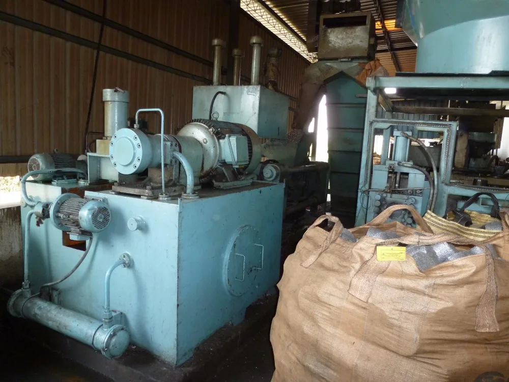 Metal scrap turning processing briquetor press machine from anyang