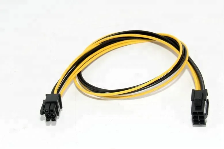 GPU 6 pin to 6 pin PCI Express Power Converter Cable For Video Card PCI E The power supply
