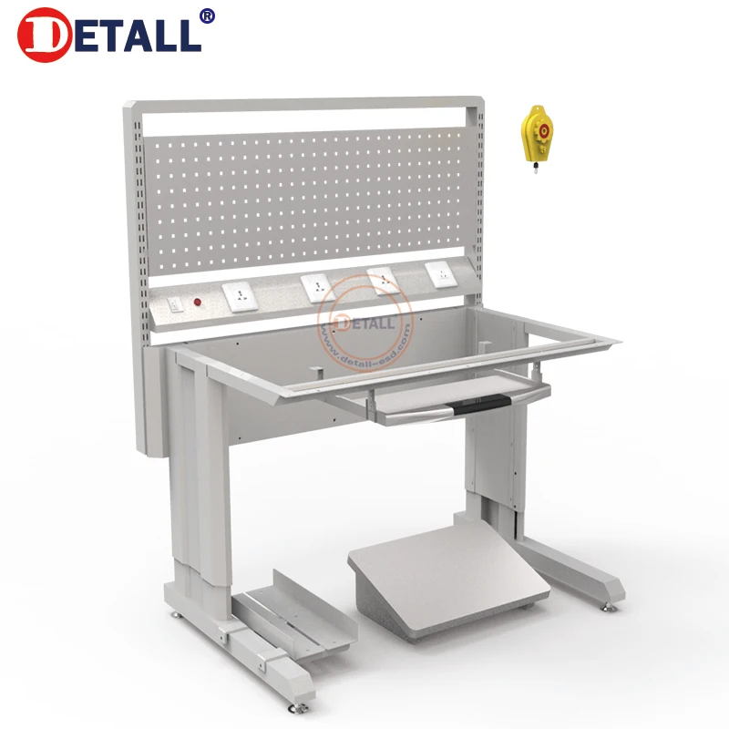 Лучшие продажи антистатические ящик workbench ОУР промышленных стол инспекции