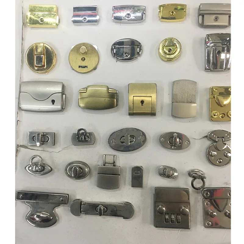 leather bag metal fittings fashion twist lock for handbags/purse