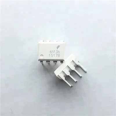 Высокое качество 6N136 OPTOISO 5KV Транс W/База 8DIP 6N136M