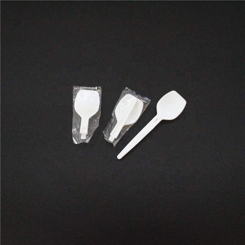 Eco-Friendly Ice Cream Foldable Spoon Disposable Folding Plastic Spoon Small Folding Spoons