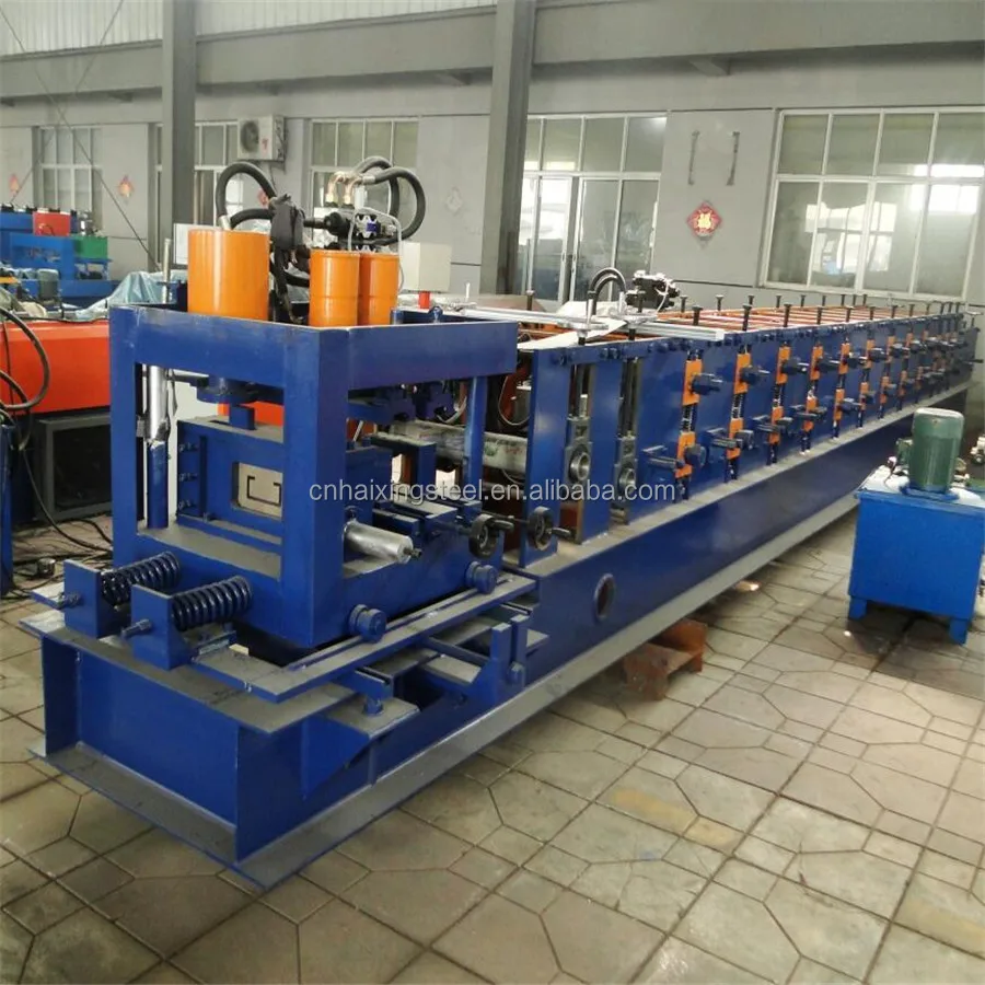 Full Automatic c Channel Steel Frame Cad Roll Forming Machine
