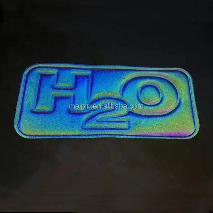 High Frequency TPU Trademark Label logo Reflective Hot melt TPU film shoes material for Clothing