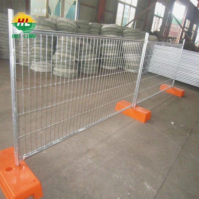 Australian Quality Standard Temporary Fencing Hoardings China Easily Assembled Carbon Steel Frame Zinc Surface Low Maintenance