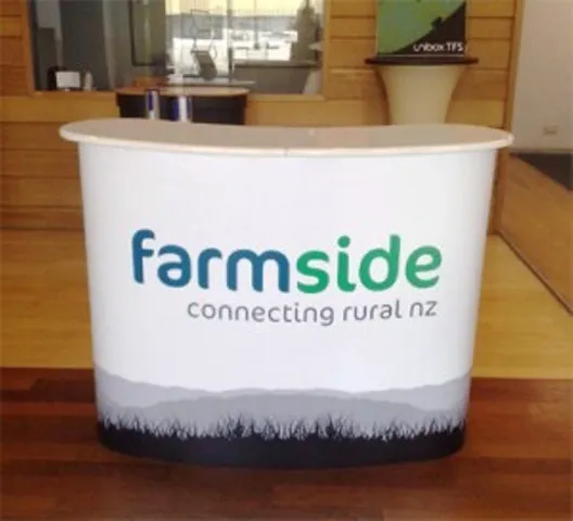 
OEM custom design portable promotion counter for exhibition trade show 