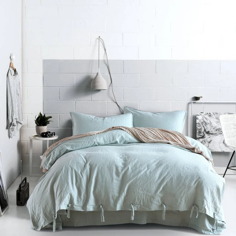 High Quality Factory Price 100% french Linen bed sheets