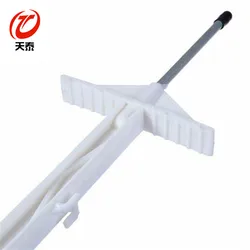 Environmental security steel plastic post electric fence for cattle ISO factory made in China