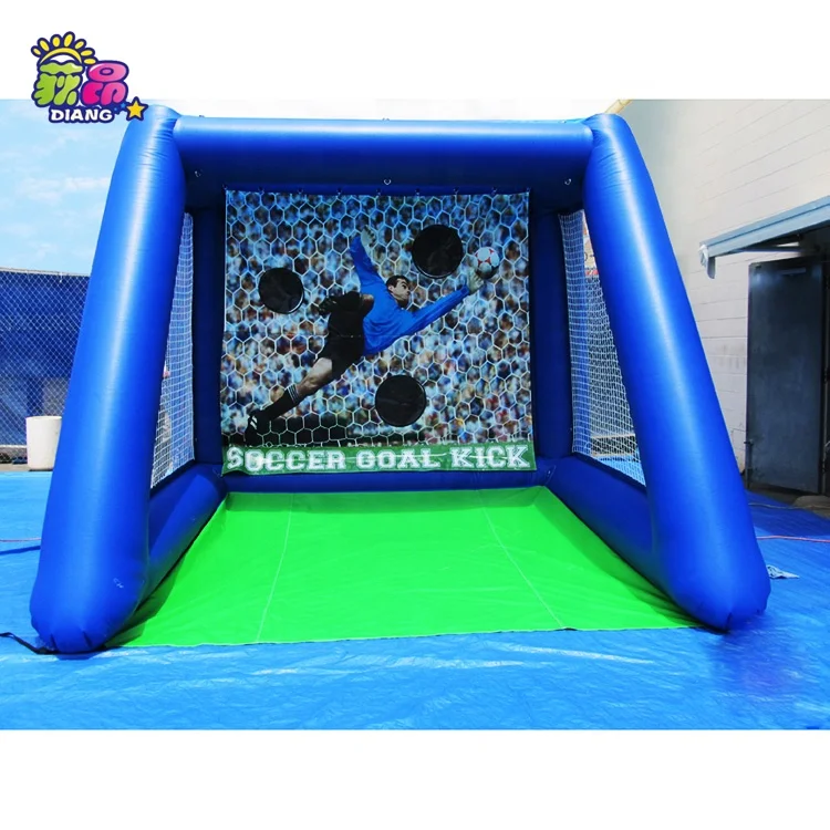 New inflatable speed soccer shooter cage/inflatable soccer shooting games Factory direct sales inflatable