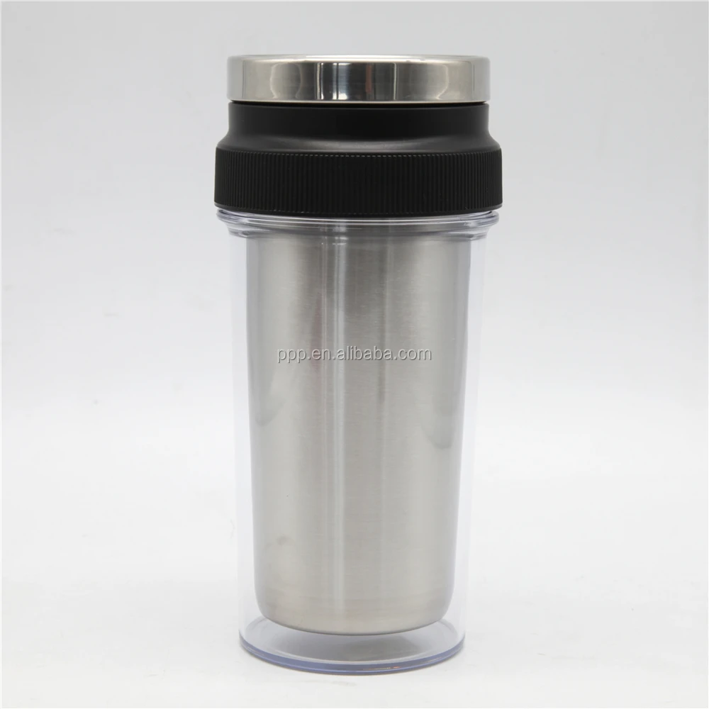 
 Автоматическая кружка без ручки из нержавеющей стали с двойными стенками, без БФА  