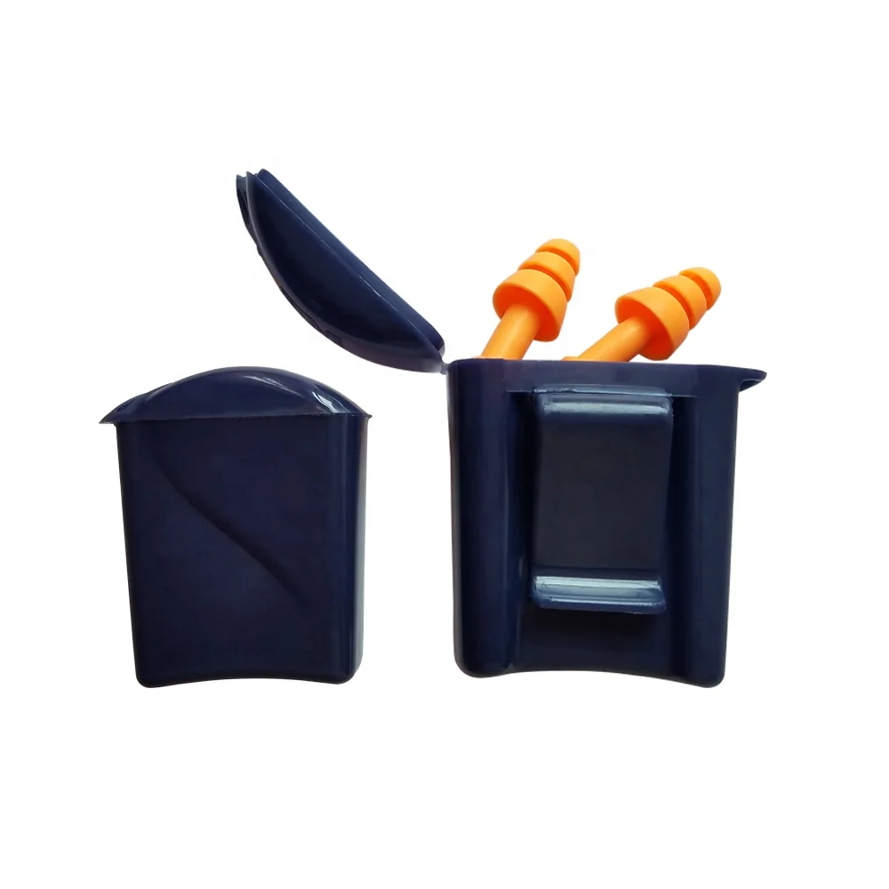 P8-3 Soundproof Earplugs plastic box Clip box