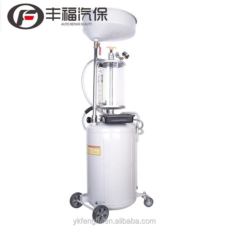 Роскошная машина для замены масла, слив отработанного масла с чашкой