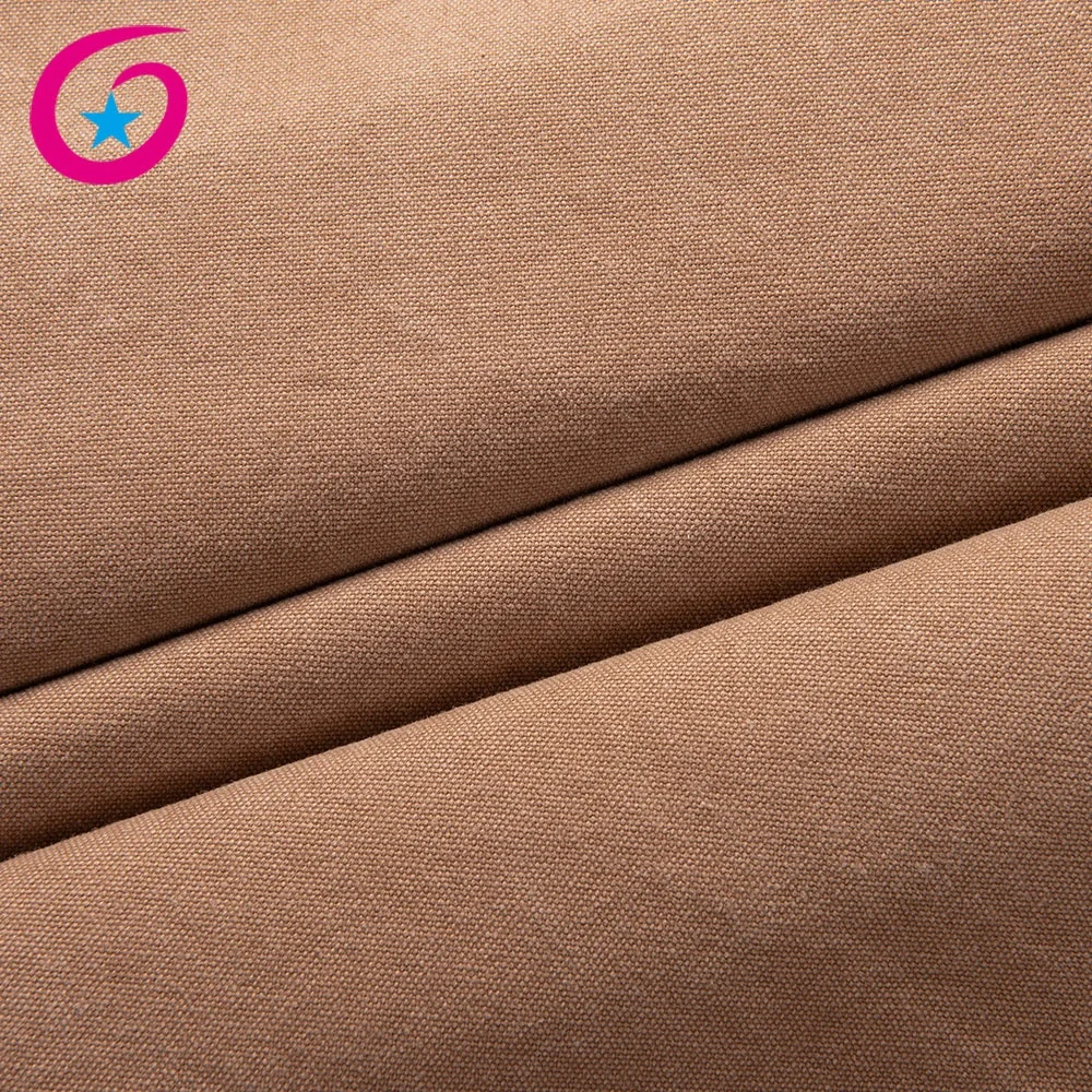 39*26 Stone Washed Canvas Fabric 16 OZ 100% Cotton Recycle Fabric